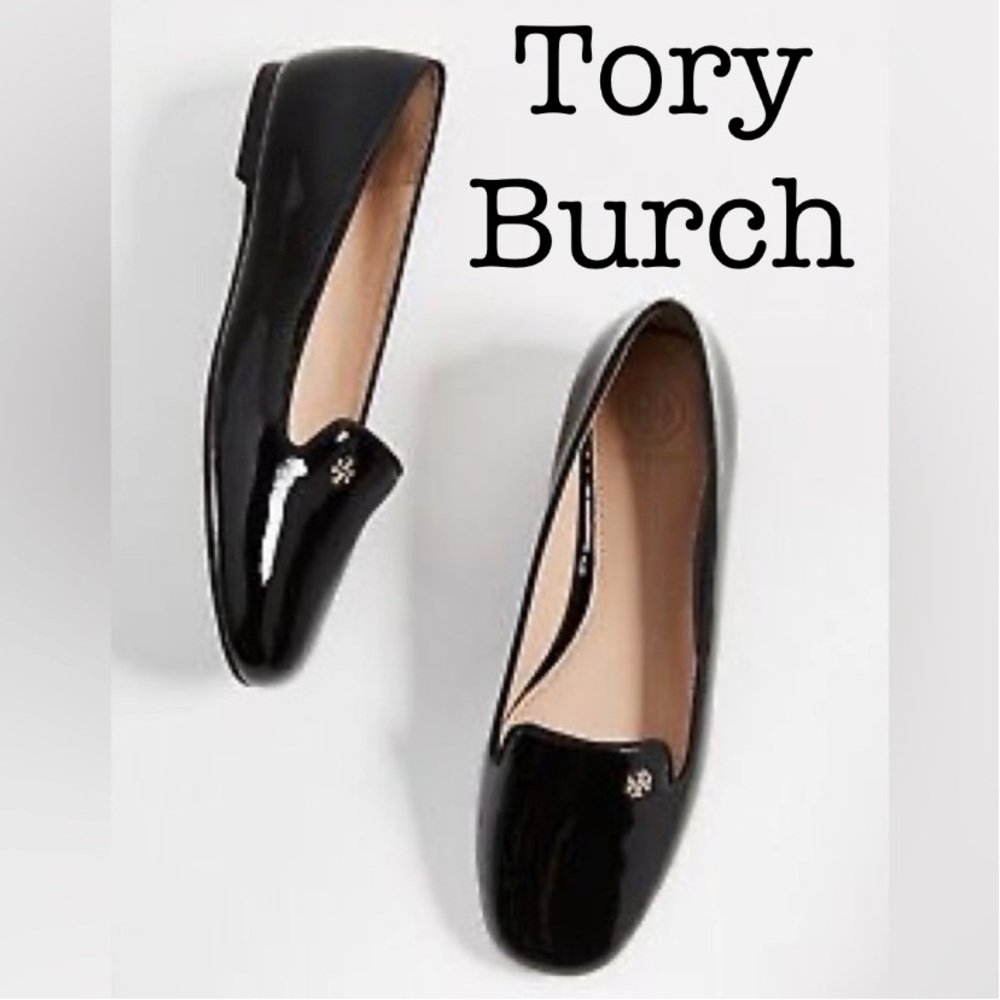 Tory Burch Samantha Patent Leather Loafers Size 5 1/2